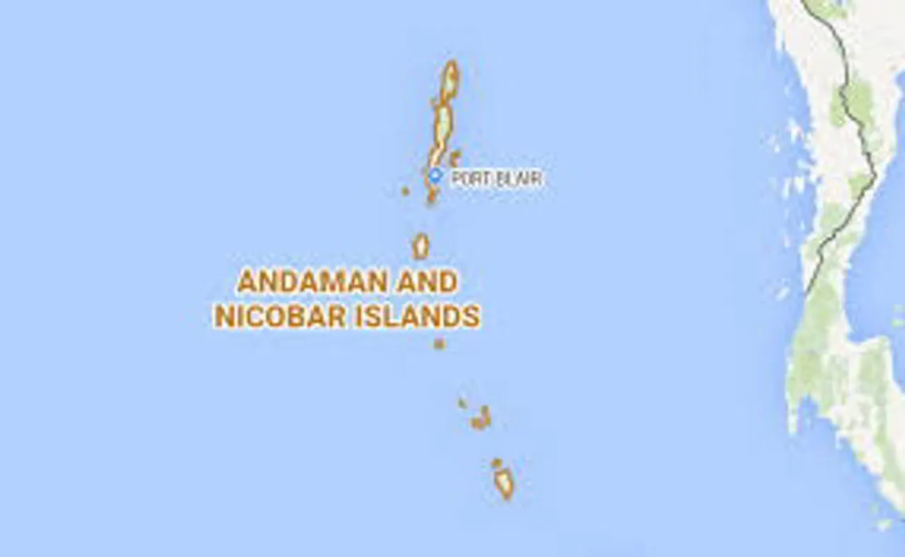 5.9 magnitude earth quake in Andaman Nicobar Islands