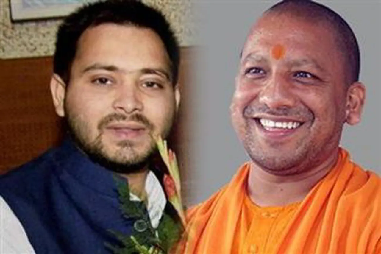 Tejaswi Yadav dares Yogi Adityanath to ban liquor in UP