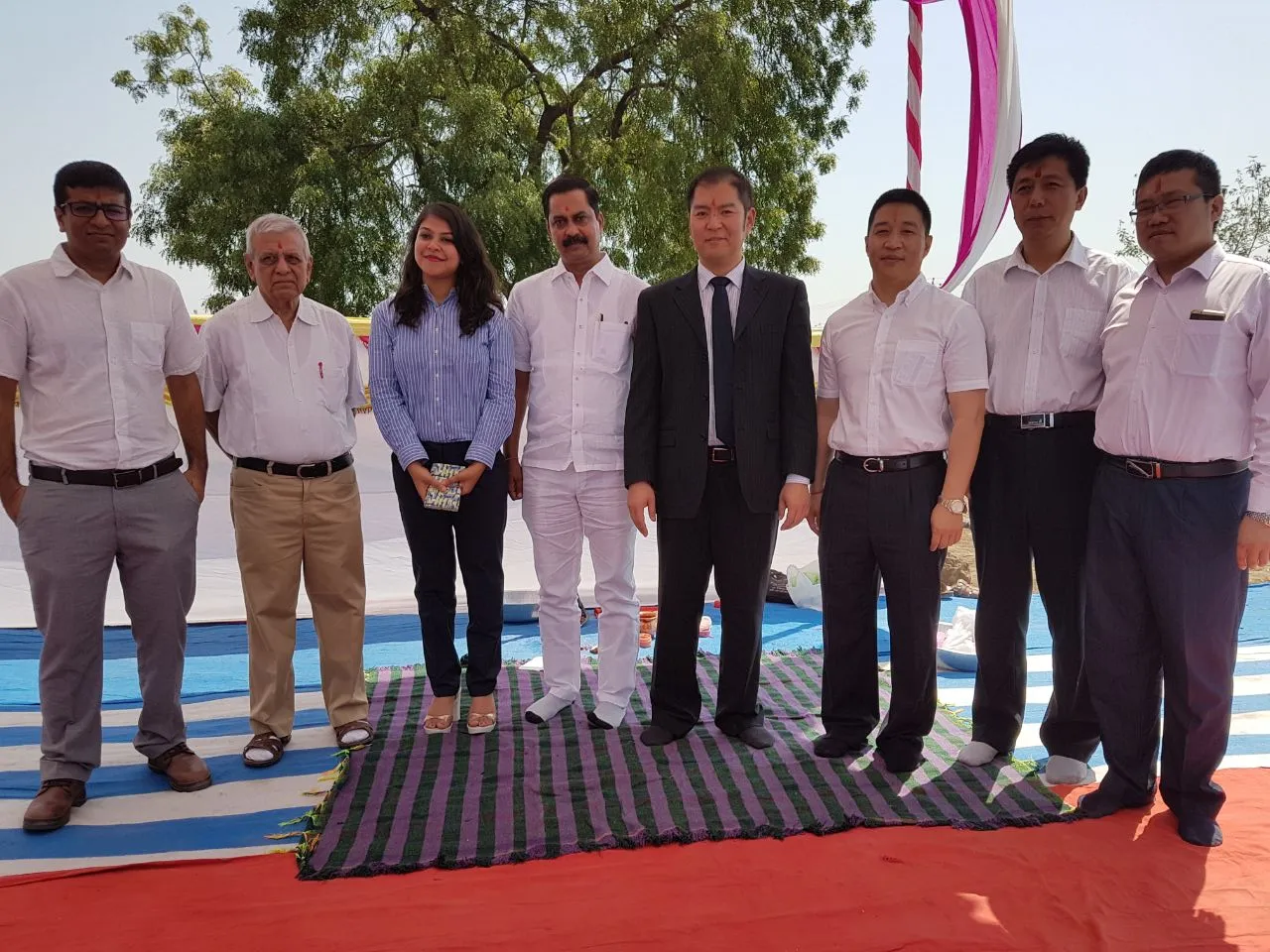 Taikai started their construction in Vadodara