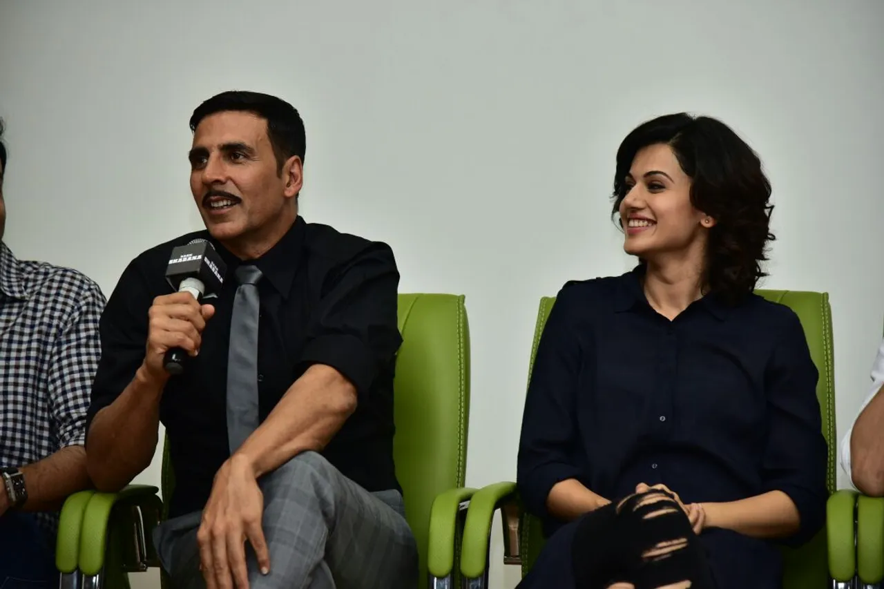 Akshay Kumar become action guru of Tapsi Pannu