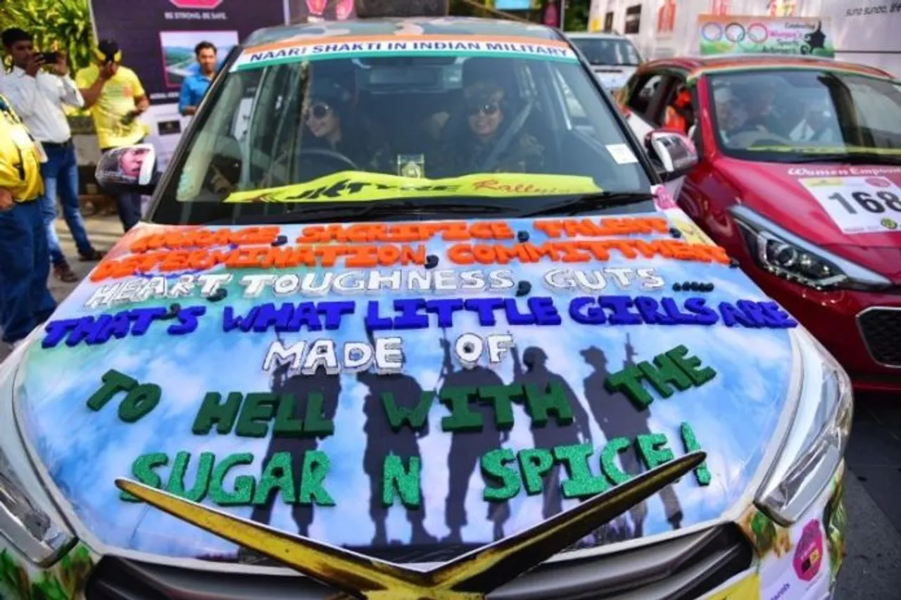 Over 800 women compete in Mumbai rally ahead of International Women’s Day