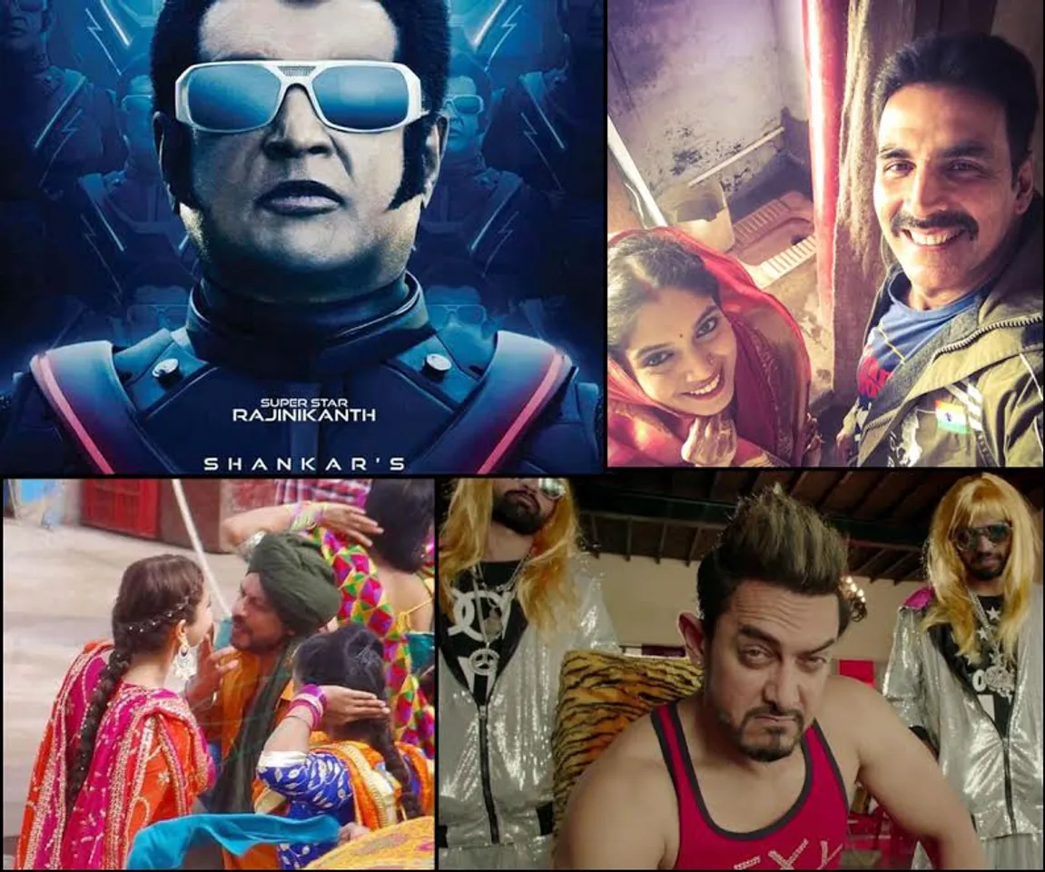 Biggest clash in 2017 Rajnikanth, Akshay, Shah Rukh, Aamir