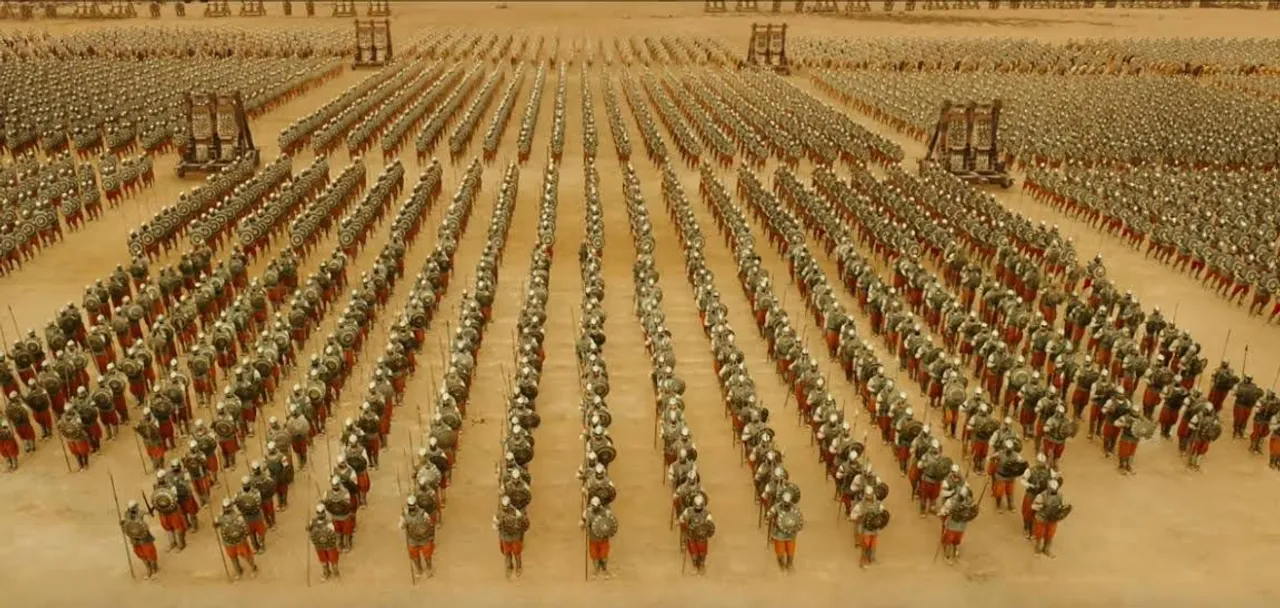 Biggest ever action sequence in film Baahubali 2