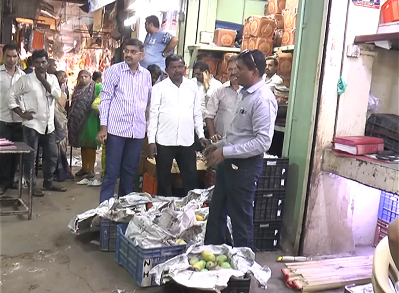 VMSS team raid at Mangoes wholesale market