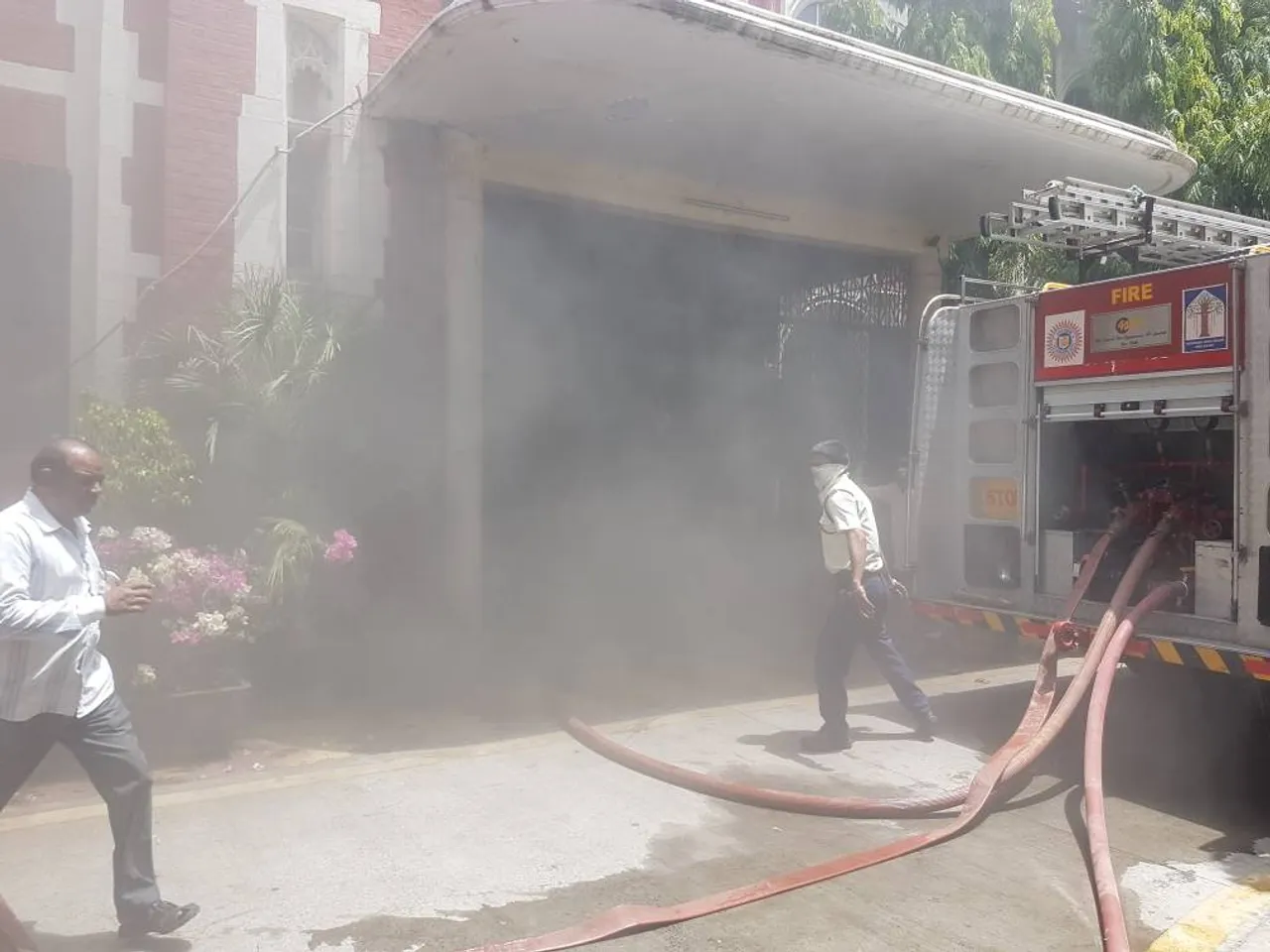 Fire inside collector chamber in Vadodara