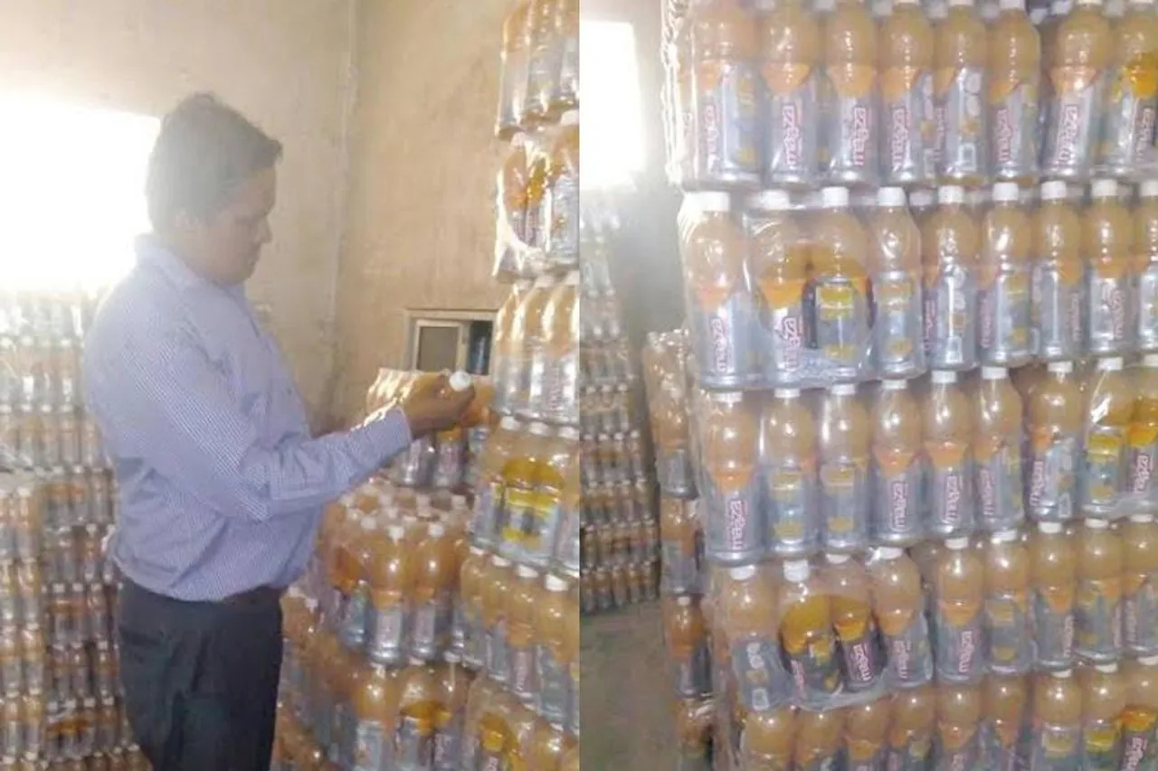 VMSS health department checking in cold drinks godown