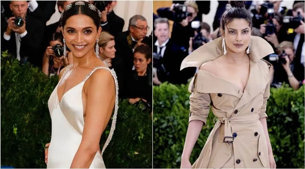 Priyanka and Deepika set fire at Met Gala
