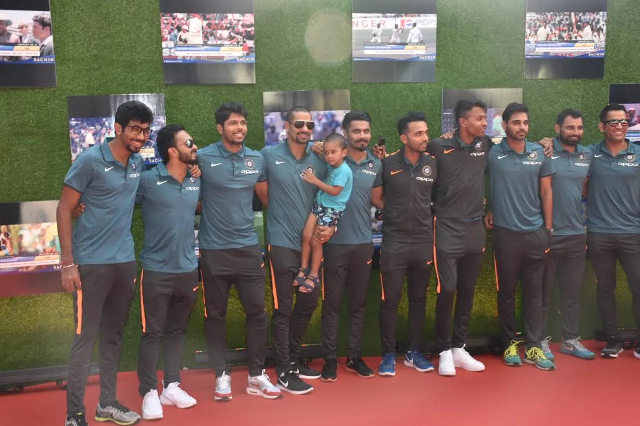 Indian Cricket Team attends the special screening of 'Sachin A Billion Dreams'