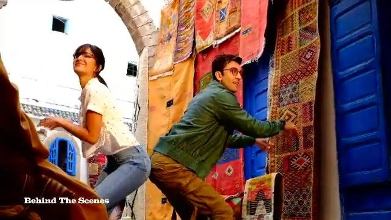 Katrina Kaif shared lovely moments from the sets of Jagga Jasoos