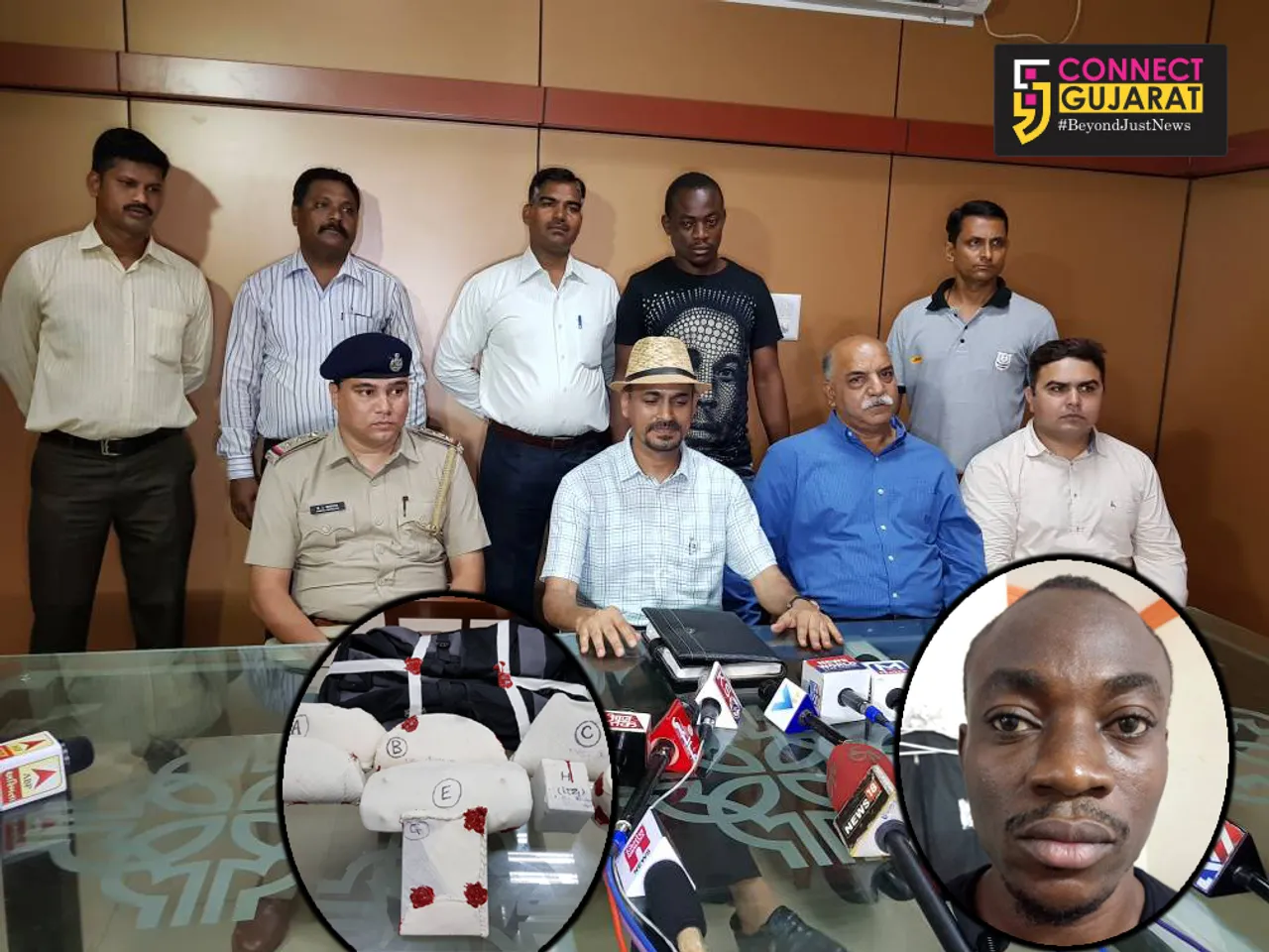 NCB arrested Nigerian with 3.5 crore drugs from Vadodara