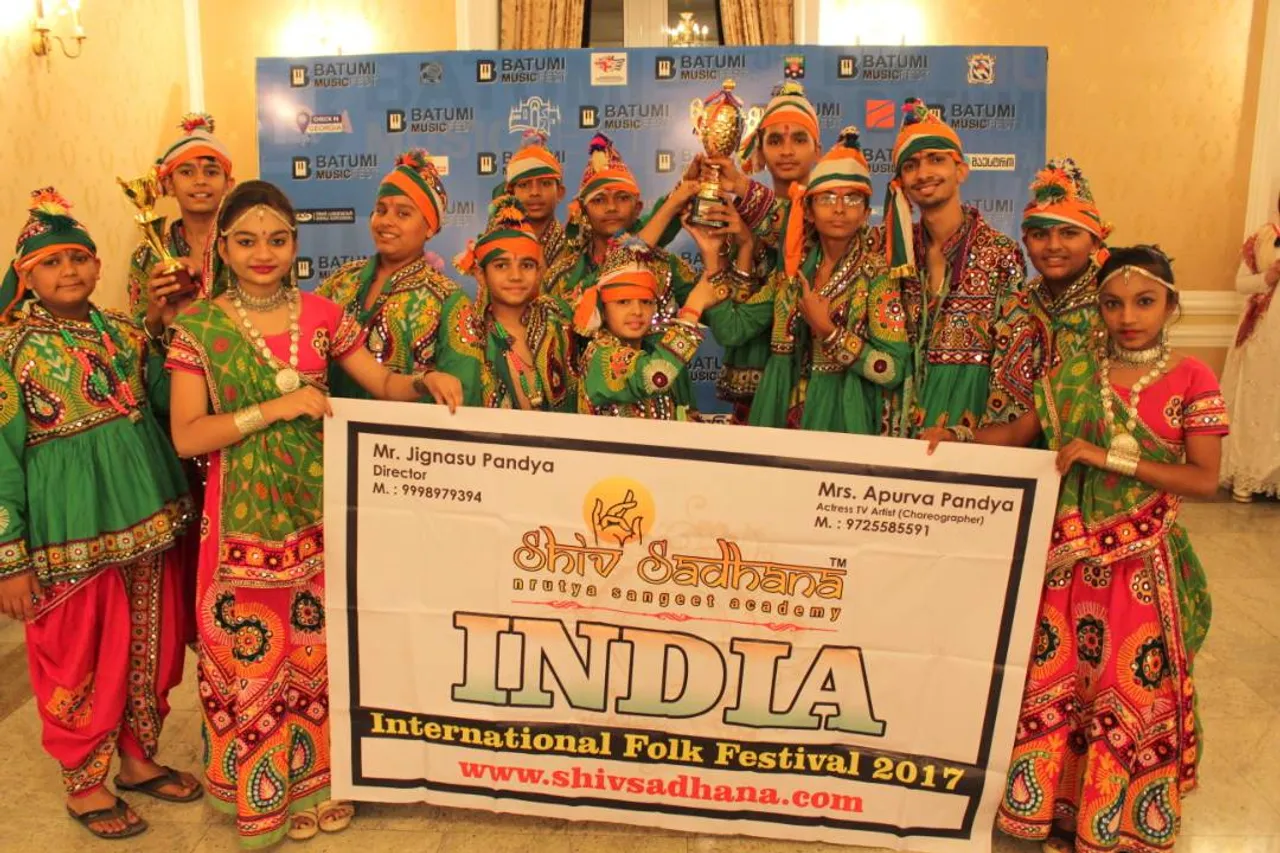 Shiv Sadhana Academy wins International prize in folk festival