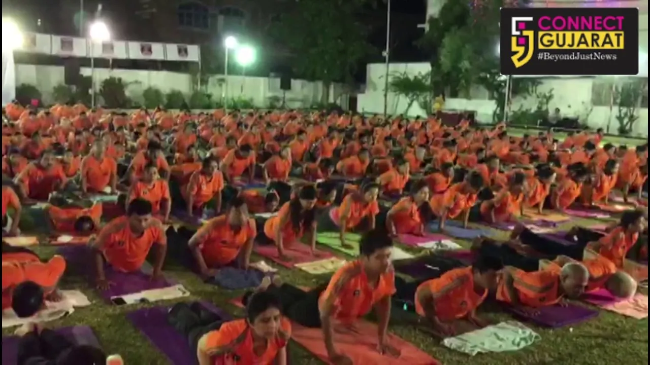 276 people did 108 Suryanamaskar in Vadodara