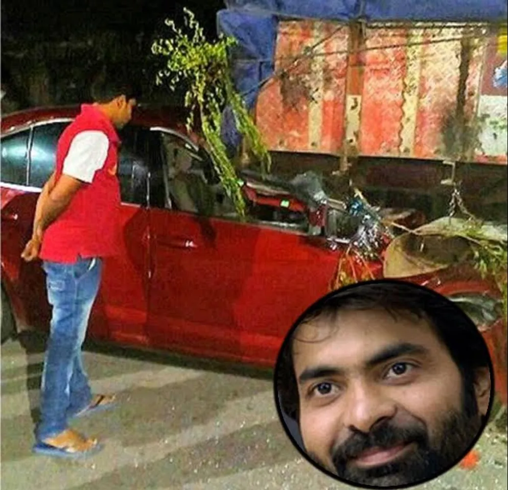 Tollywood Star Ravi teja's brother Bharath Raj died in accident