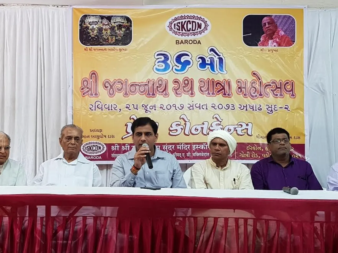 36th Rathyatra in Vadodara on Sunday