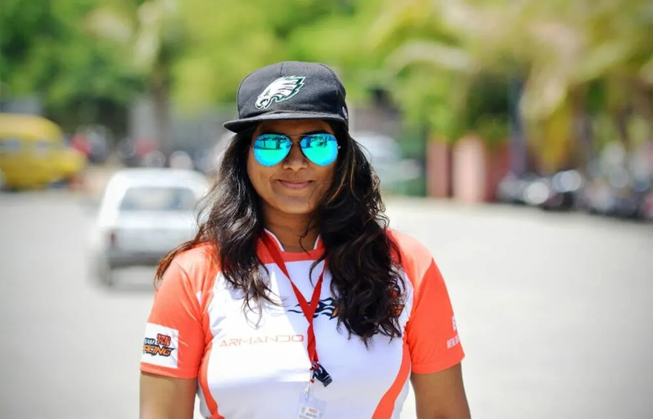 Bullet queen of Vadodara shines in MRF rally