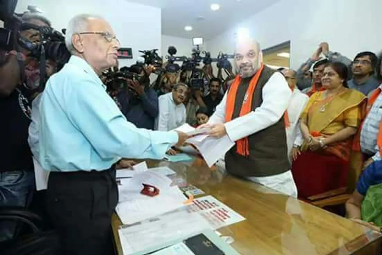 Three candidates, including Amit Shah nominated for the Rajya Sabha