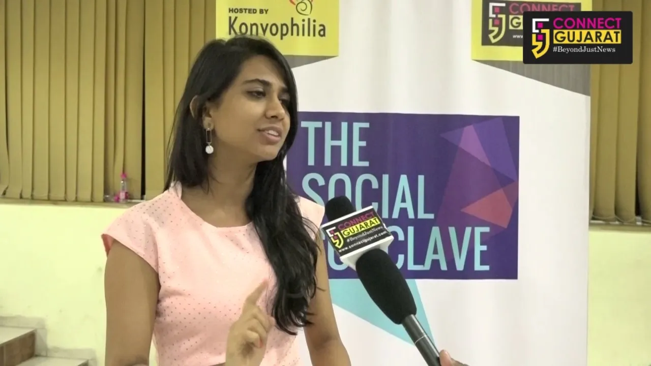 Shivani Shah's Interview with Connect Gujarat at #TSC2017 on World Social Media Day