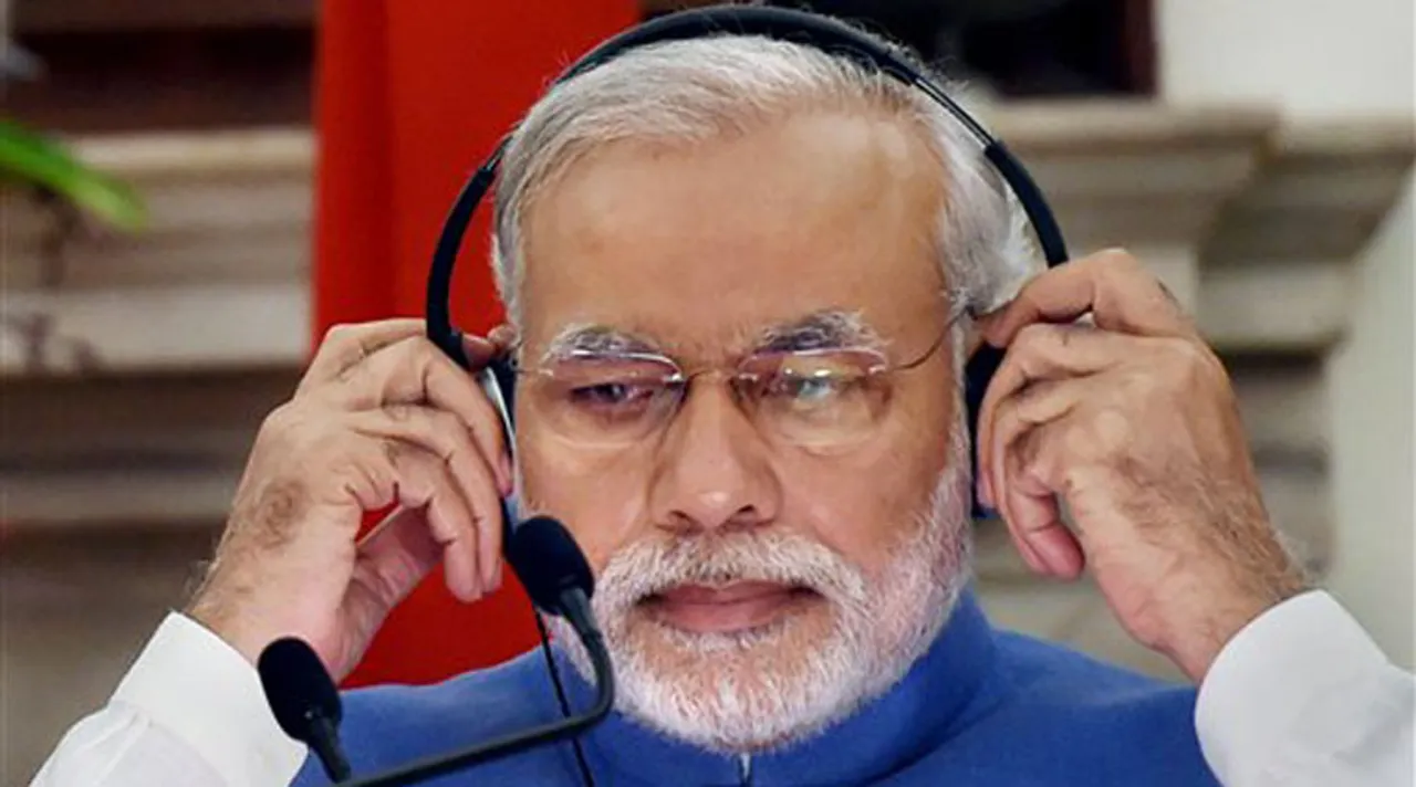Modi talks of floods in 'Mann Ki Baat'