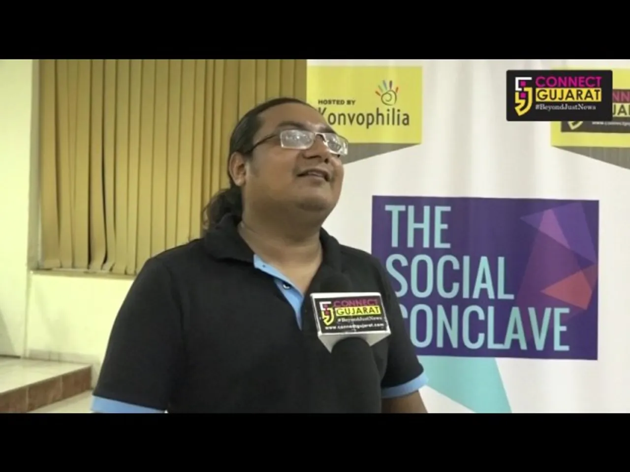 Manish Pandey's Interview with Connect Gujarat at #TSC2017 on World Social Media Day