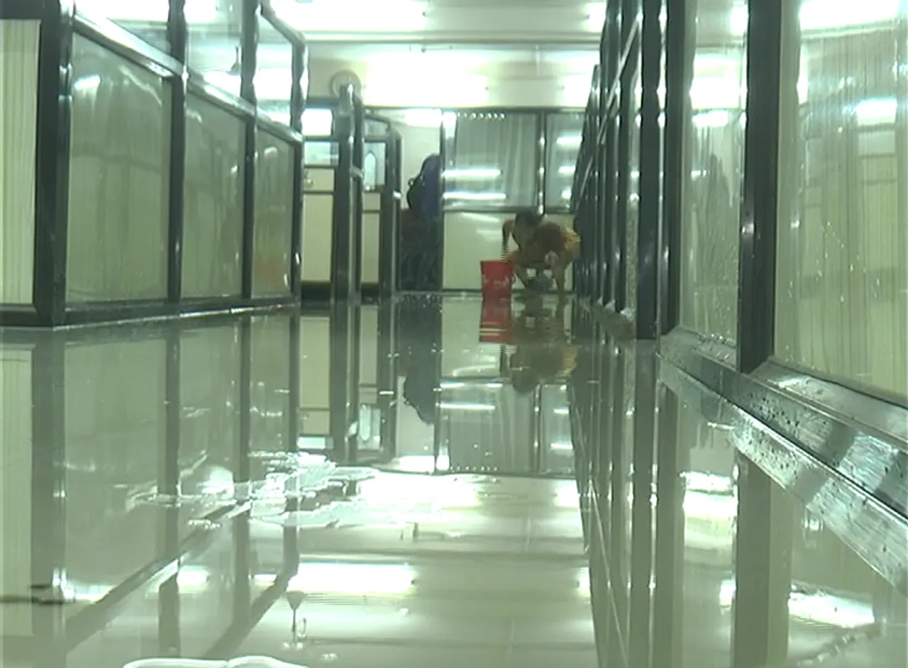 Government offices waterlogged in first monsoon rains