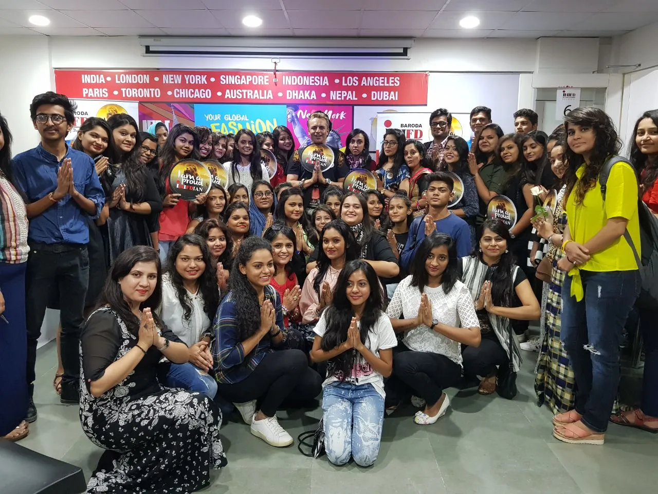 Bigg Boss fame and fashion icon Imam Siddique at Inifd Vadodara