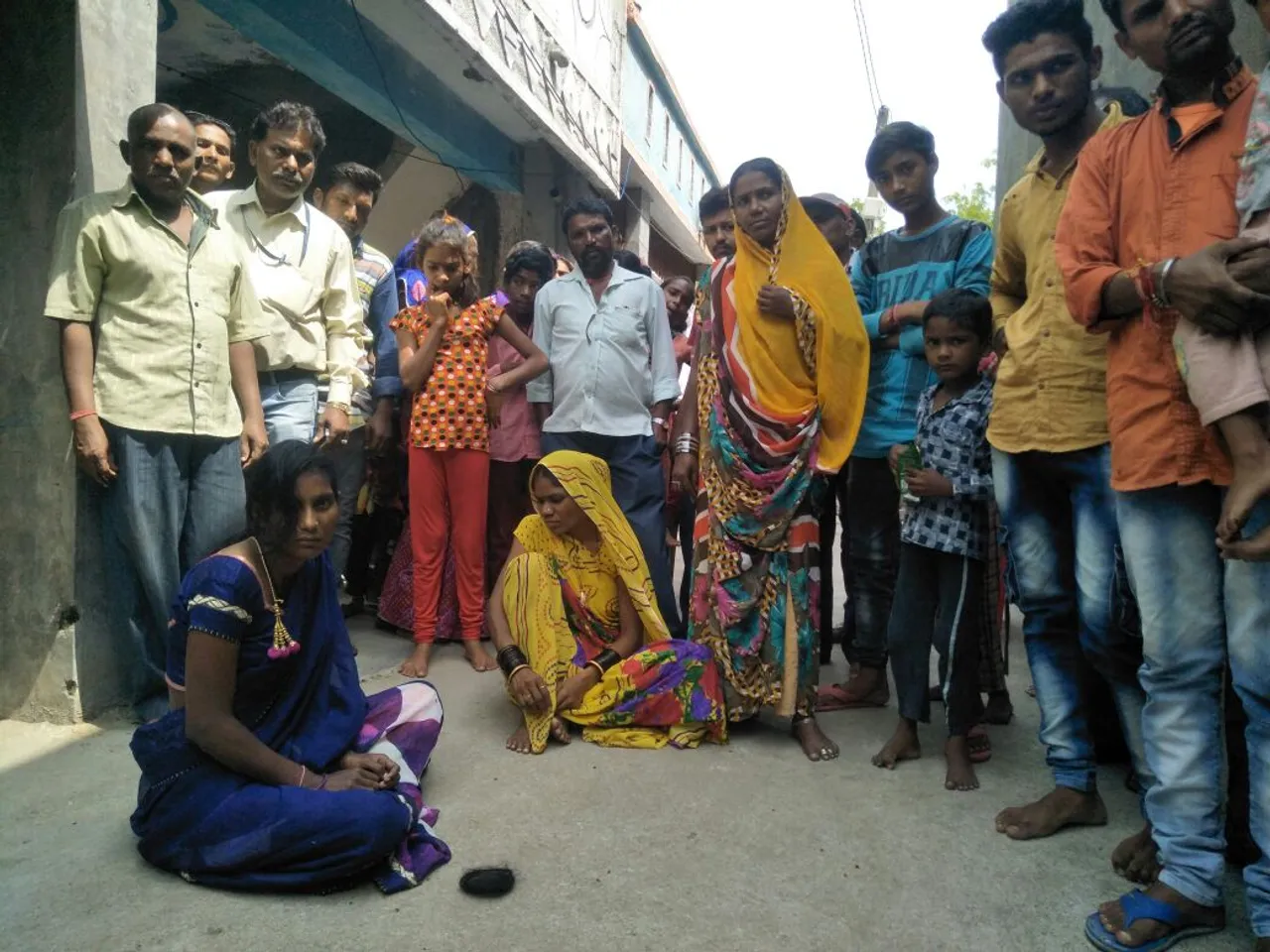 Waghodia women cut her own hair to visit parents house