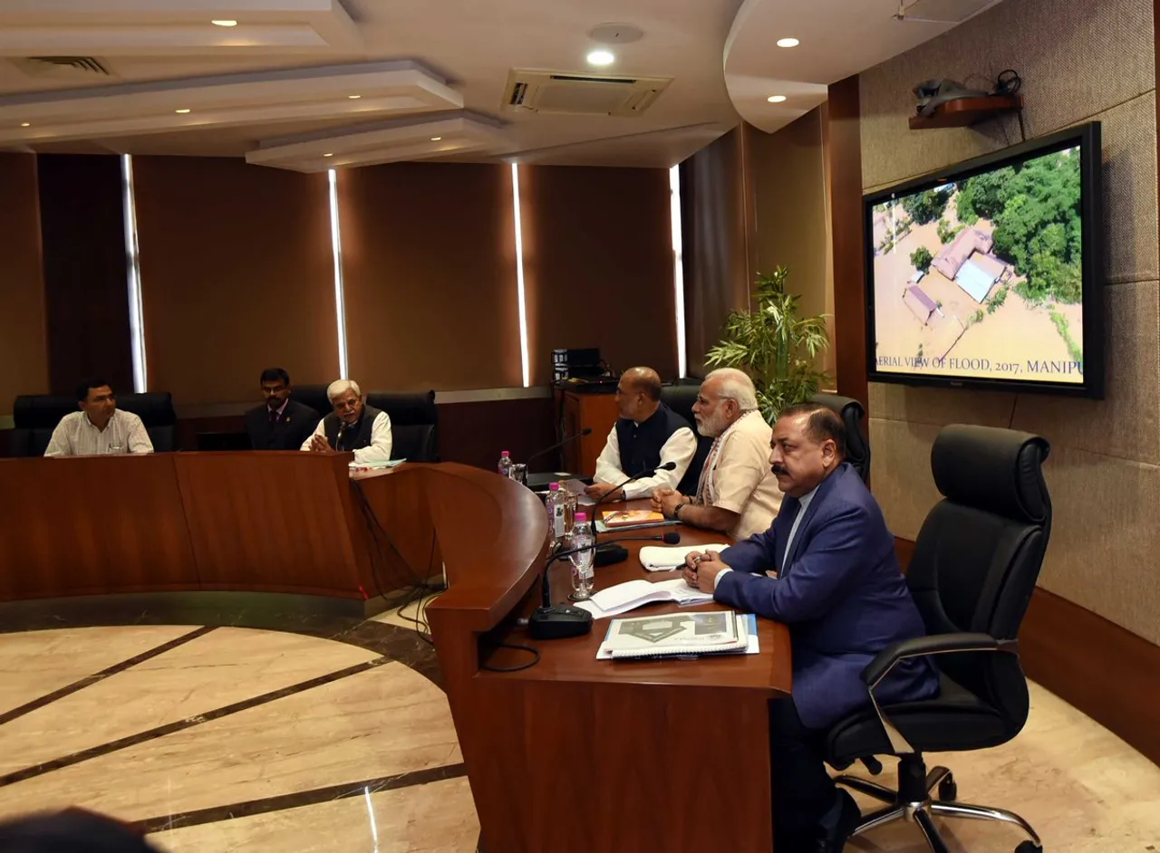 Modi in Assam to review the flood situation