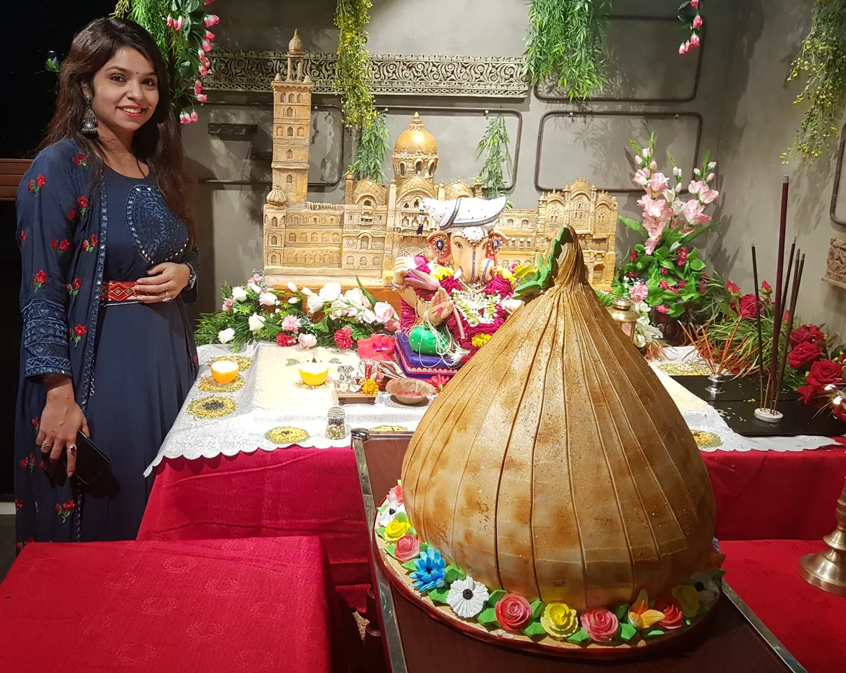 Largest Modak cake in Vadodara