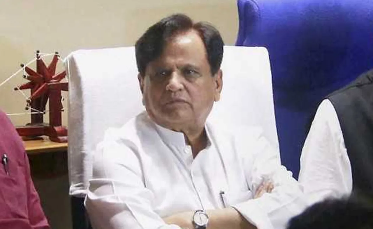 I-T raids show desperation & frustration: Ahmed Patel