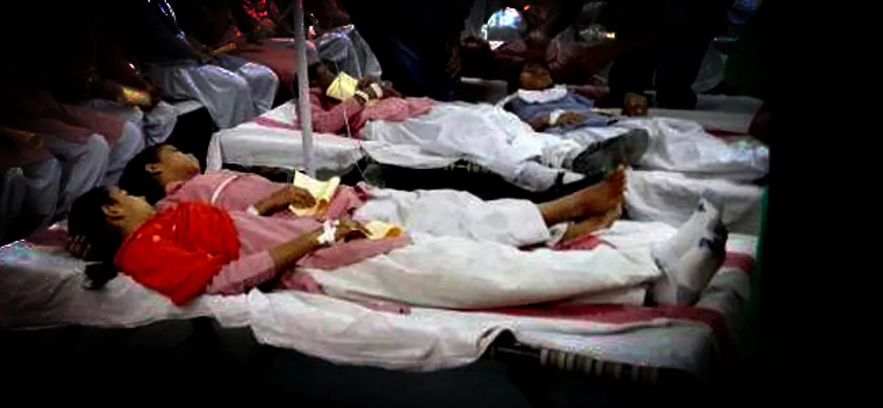 33 students hospitalised due to gas leak in MP