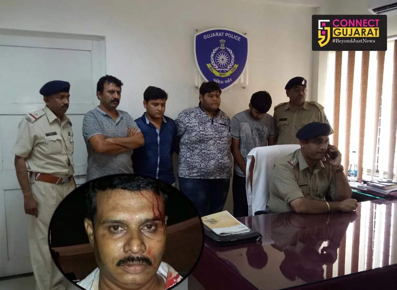 Bootlegger and associated attacked policemen