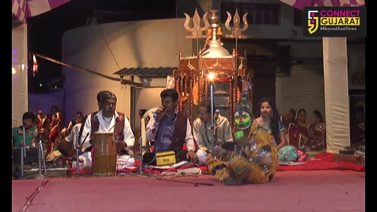 The unique ancient Garud Garbi in Rajkot