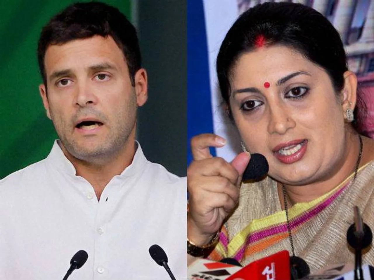 Smriti Irani Counterattack to Rahul Gandhi on Twitter