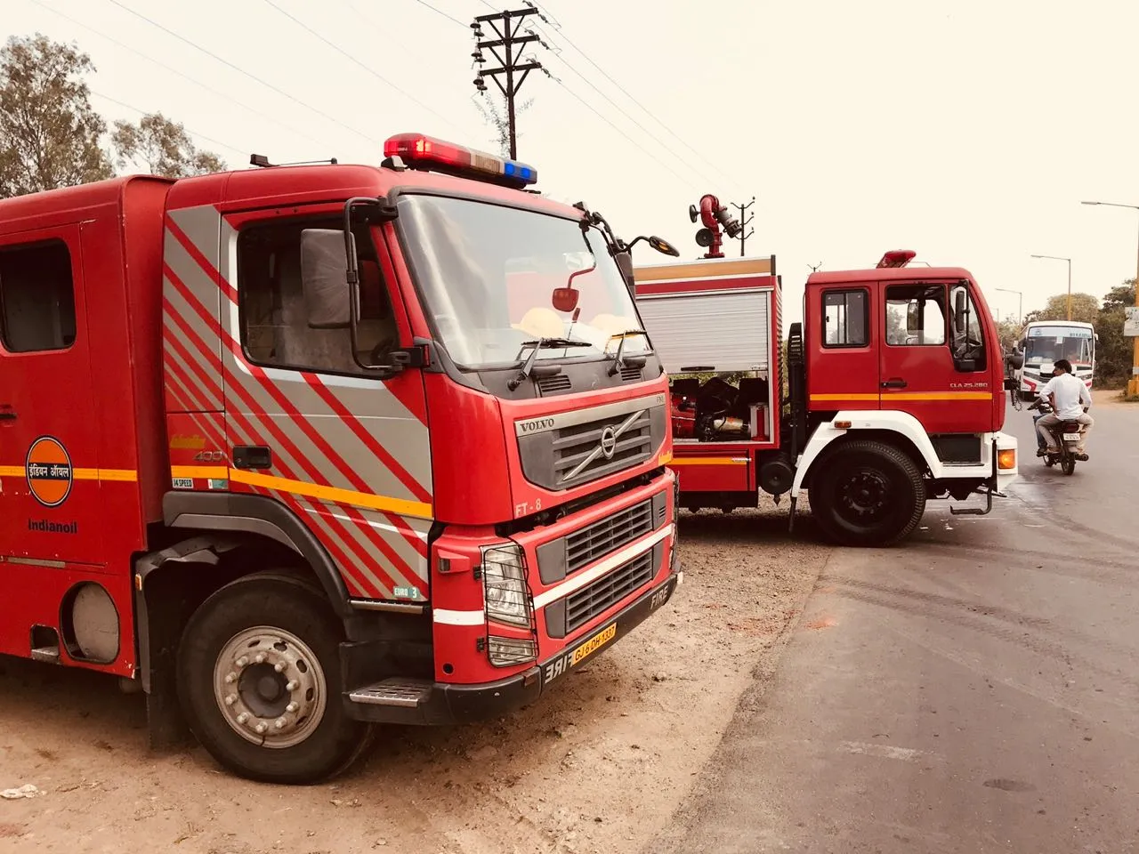 Mock drill at Gujarat Refinery