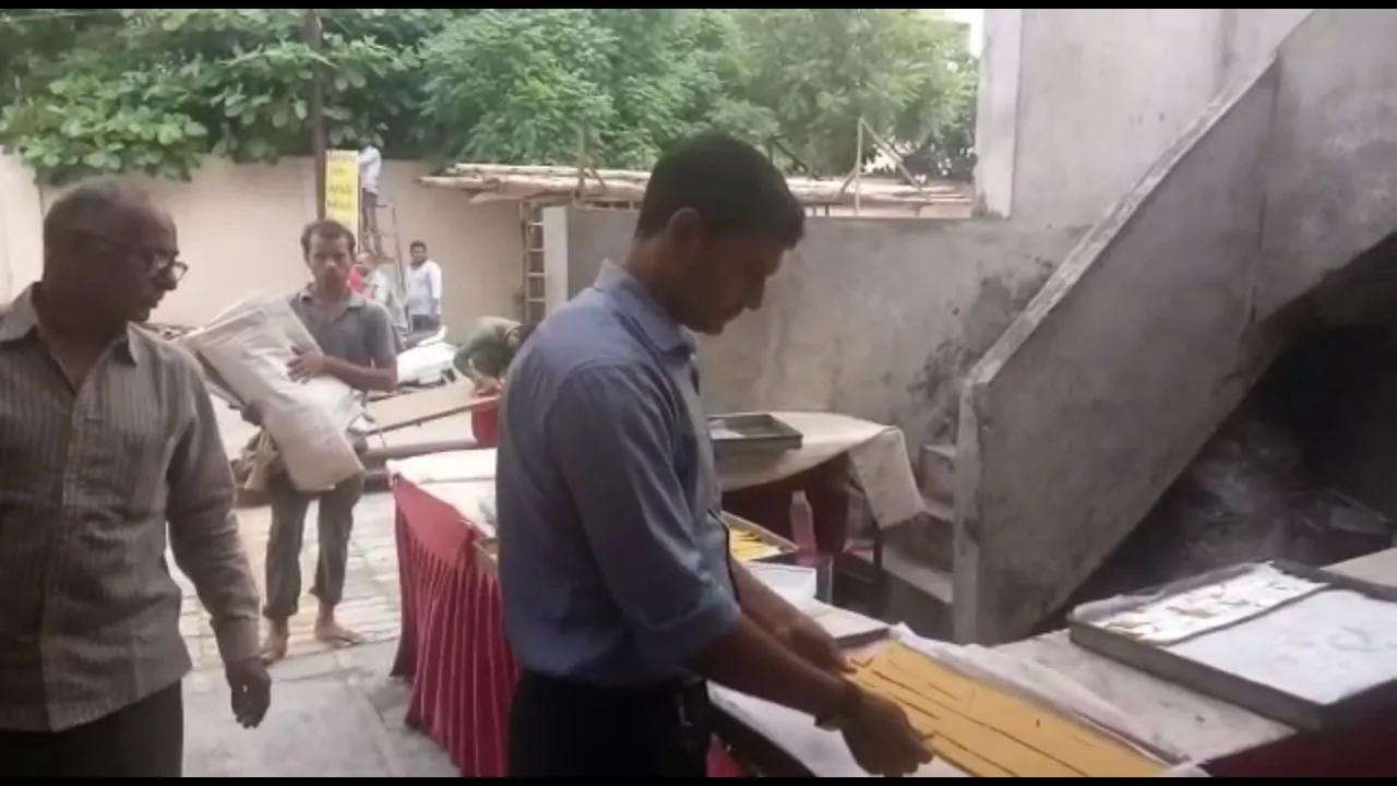 VMSS health department checked industrial estates making sweets and farsan