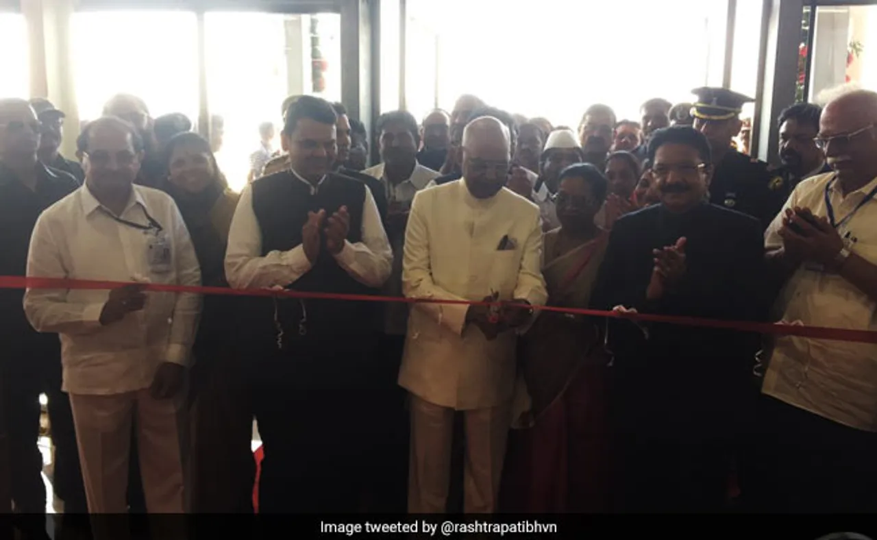 President inaugurates Shirdi Airport, first flight to Mumbai
