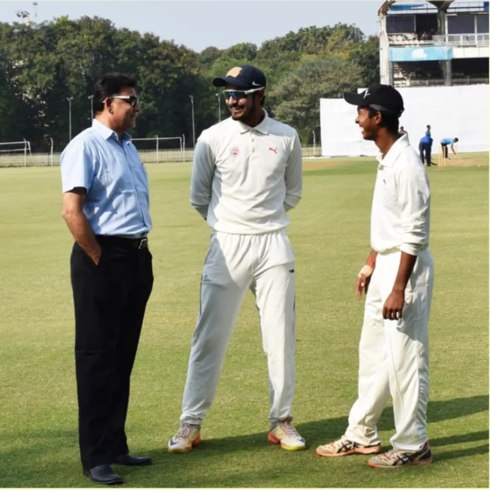 Ninad Rathwa joins BCA club of Ranji trophy century on debut