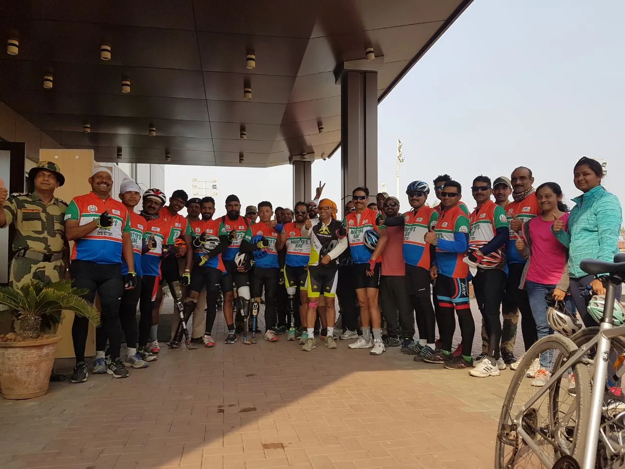 Martyrs’ Ride from Delhi to Mumbai to mark 26/11 reached Vadodara