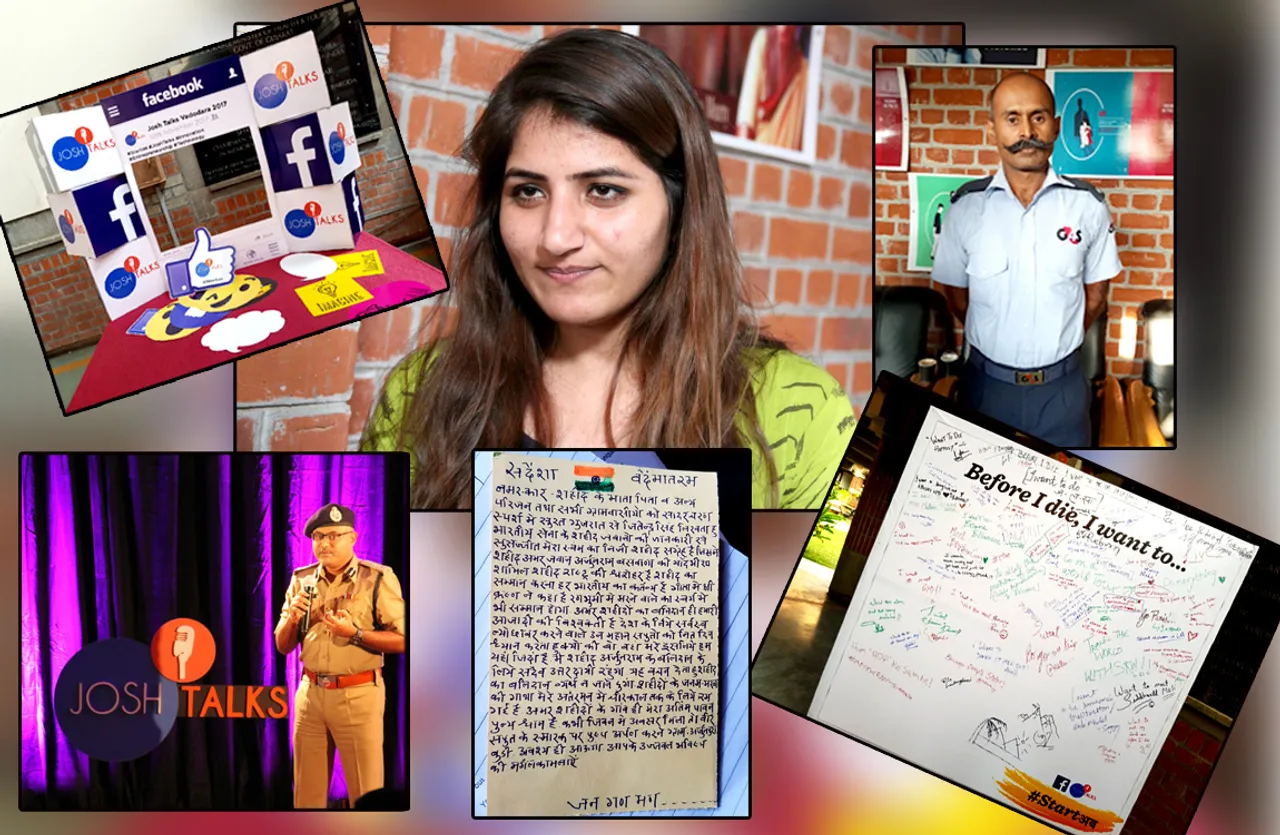 Vadodara was filled with Josh through inspiring Talks & Uncommon Stories of common people