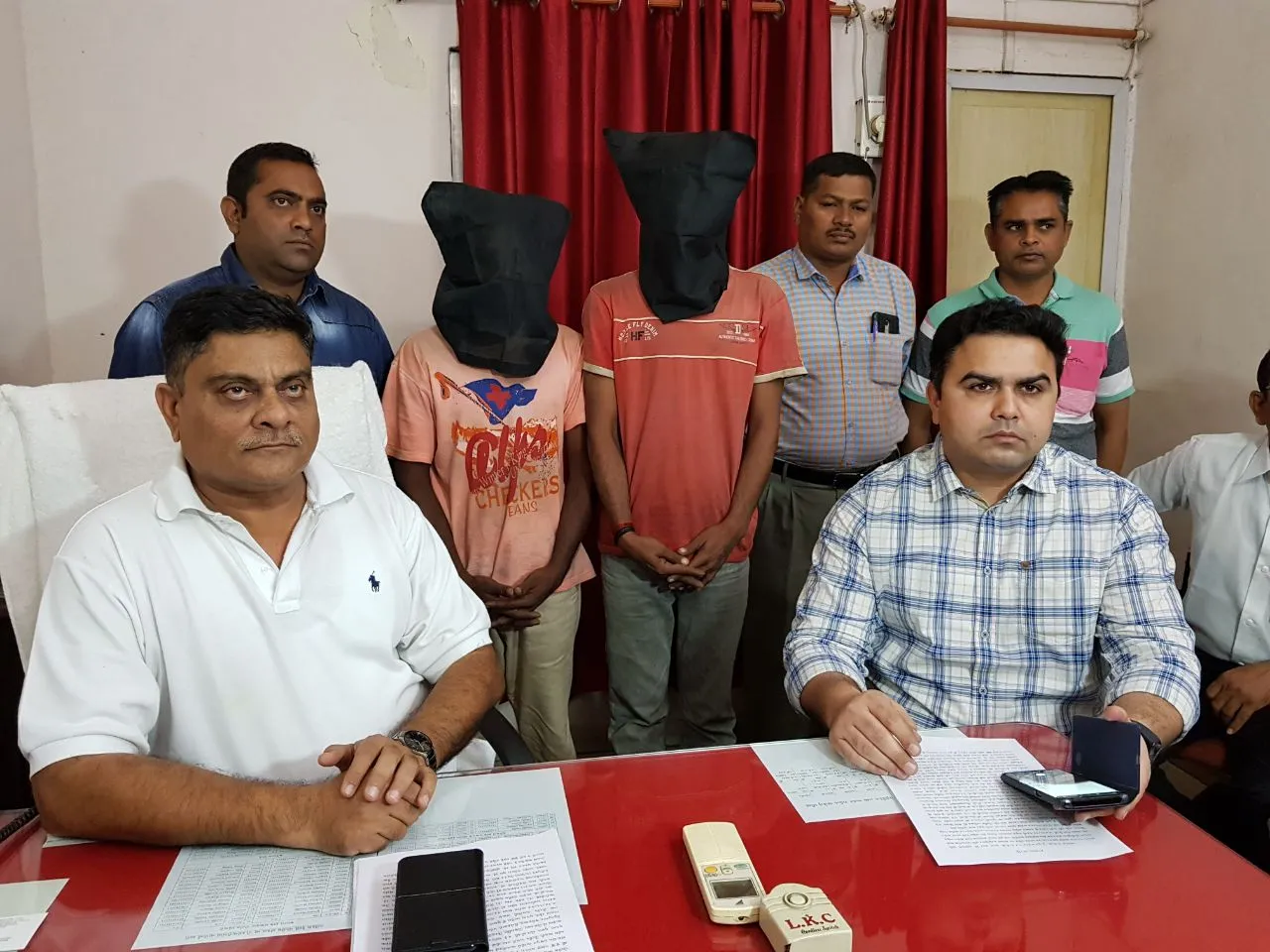 Vadodara Railway police arrested two in murder