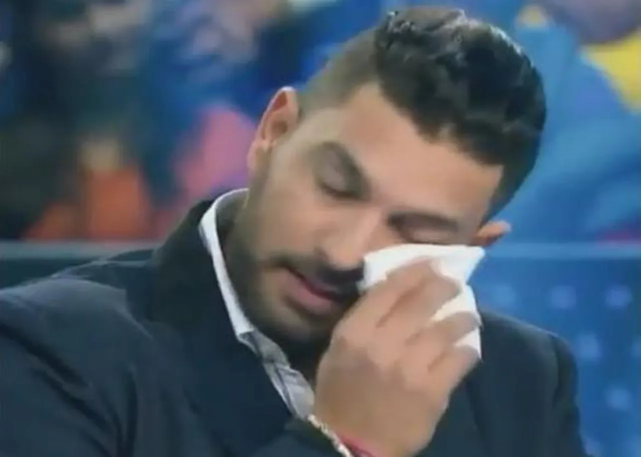 Yuvraj became emotional in last episode of KBC