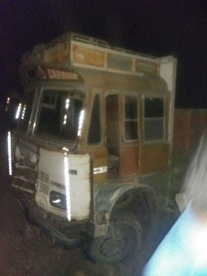 Three youths died after knocked down by a truck