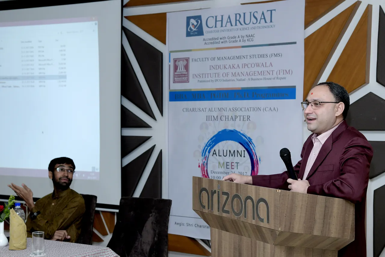 Alumni Meet 2017 @ IIIM, CHARUSAT