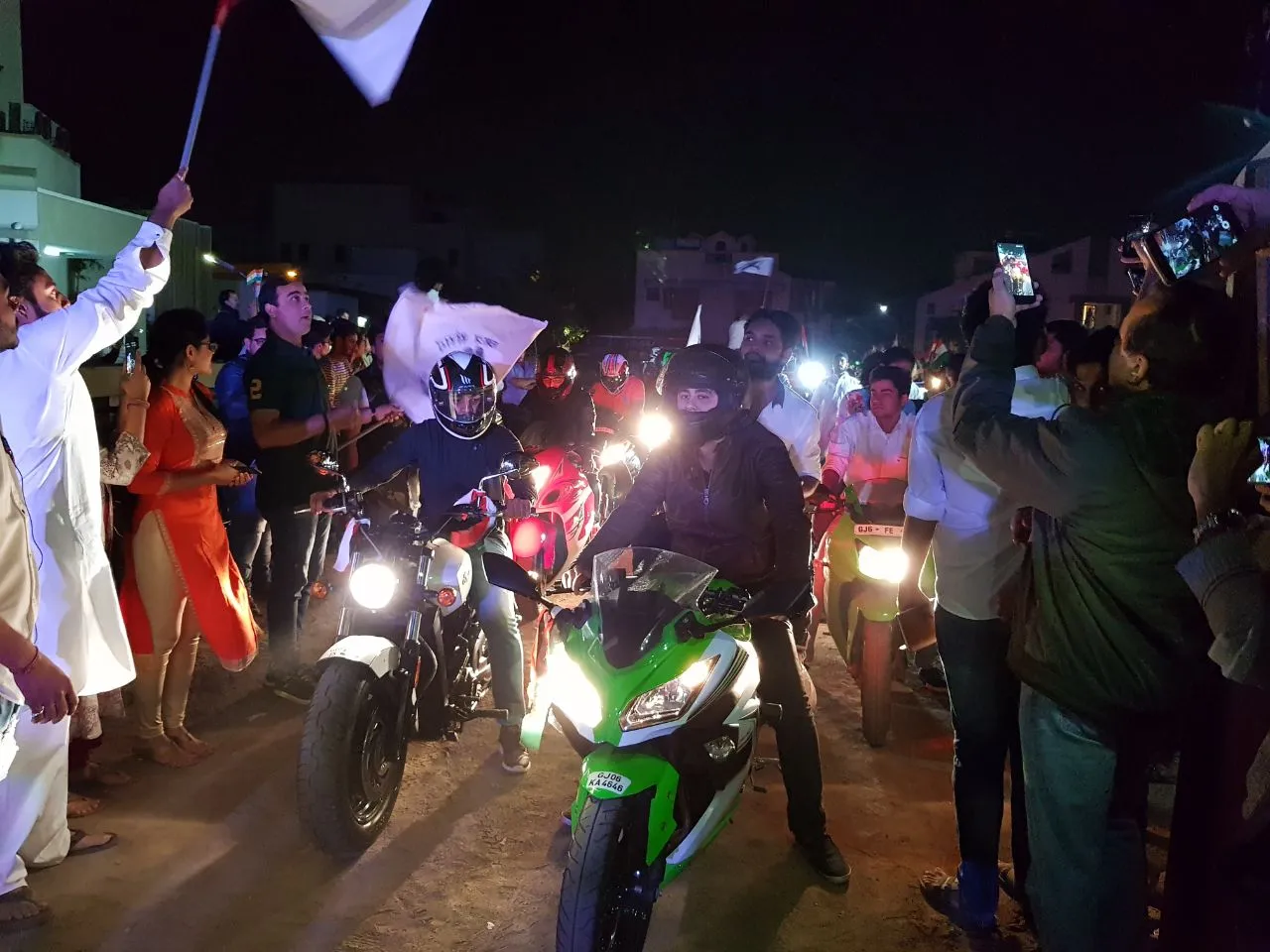 Prince Gupta Flag Off Vijay Diwas Bike Ride in Vadodara