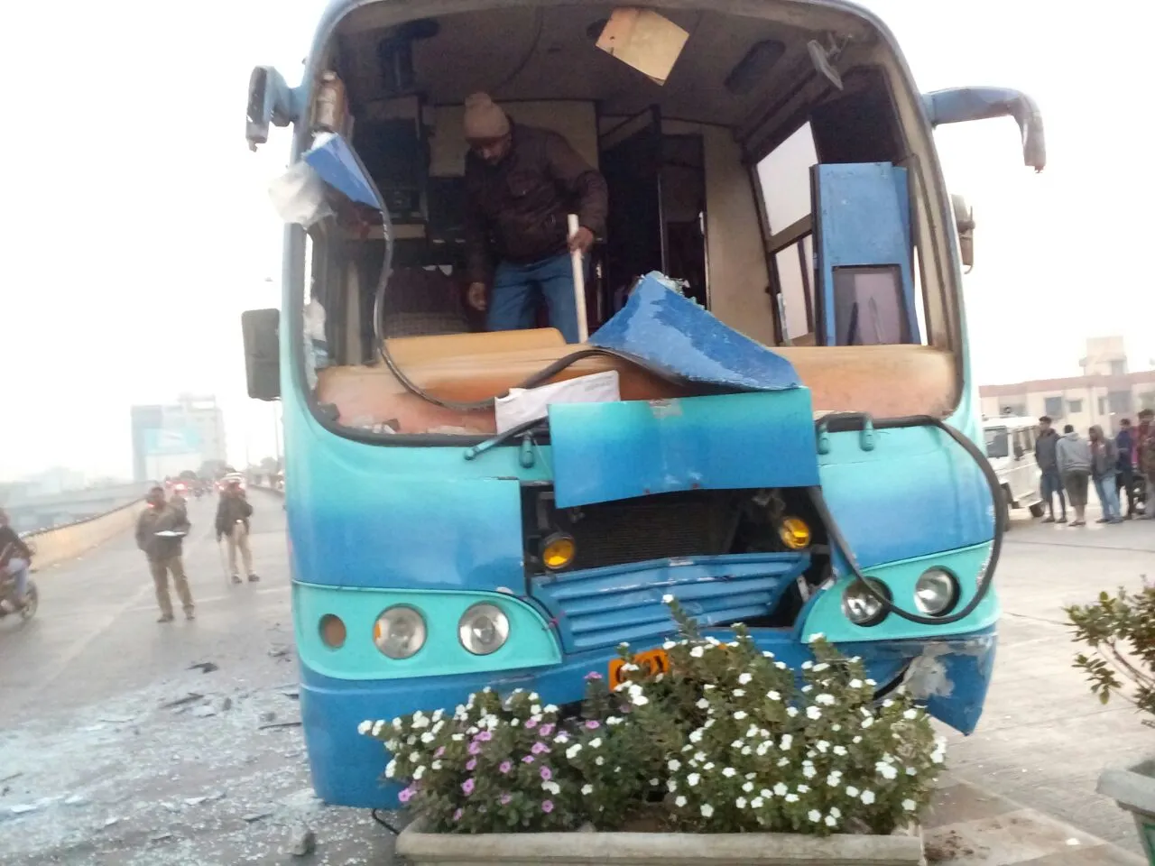 Youth died in road accident on third day of his job