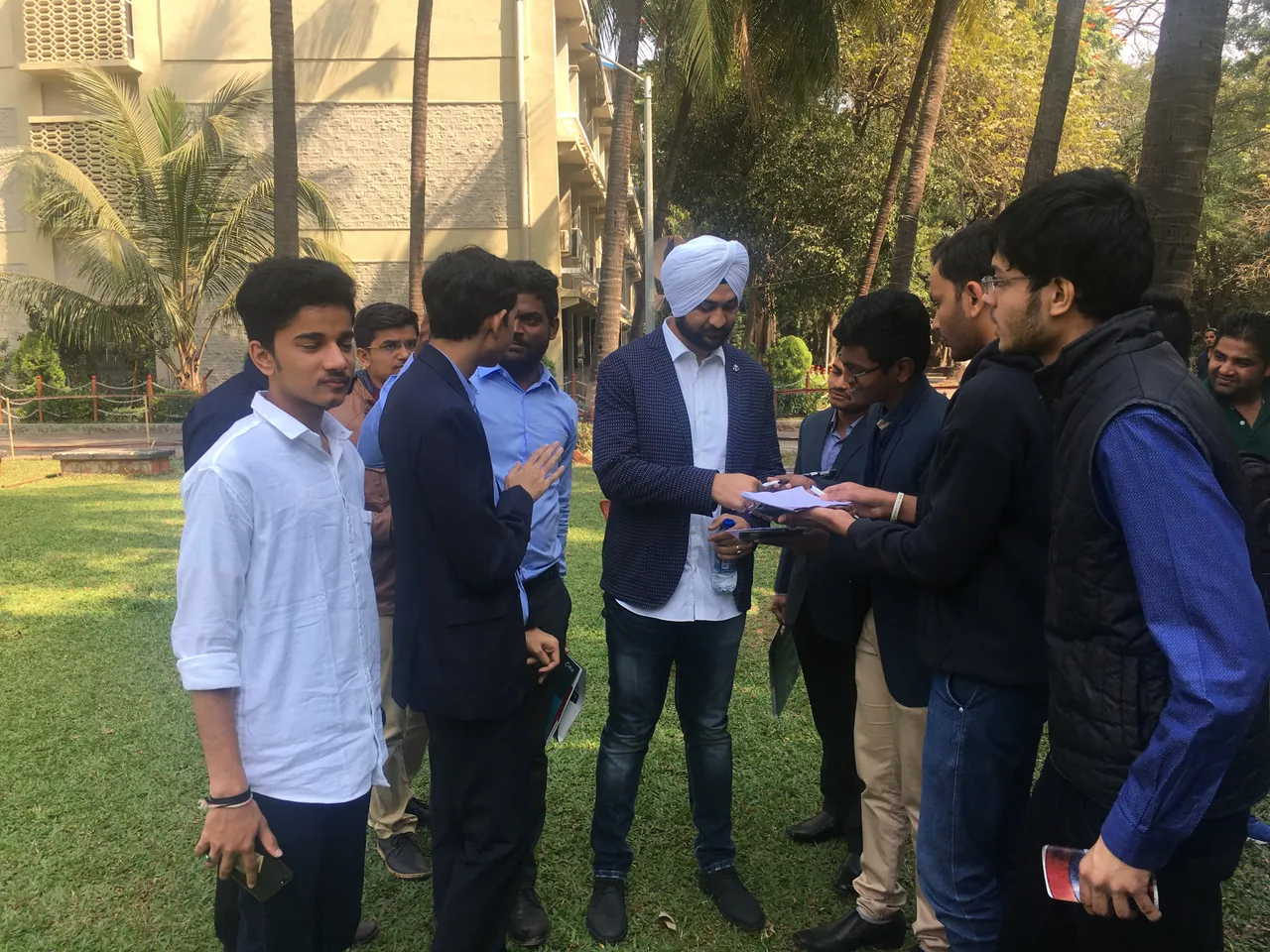 Sandeep Singh inspired and motivated students at IIT's E-Summit