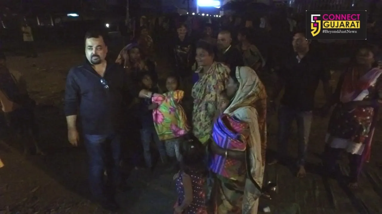 Connect Gujarat celebrated New Year in a Unique Manner, distributed goodies to needy people