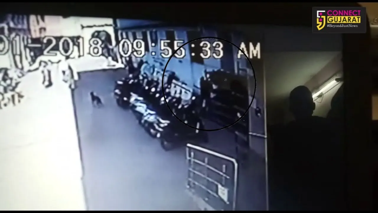 CCTV footage captured the person dumped the baby near shoe stand in SSG