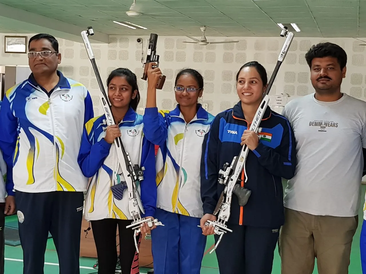 Three girls shooters from Vadodara in National squad