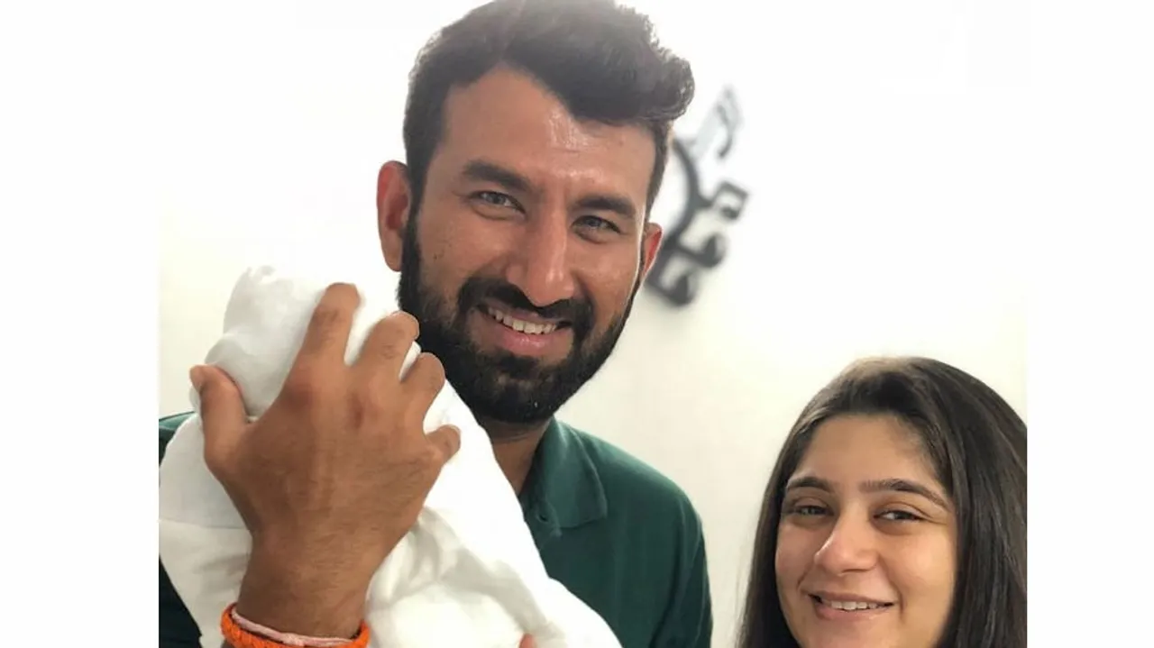 Cheteshwar Pujara becomes father of a baby girl